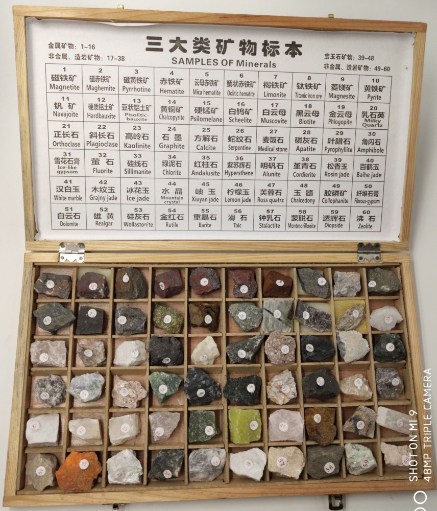 三大类矿物1-60